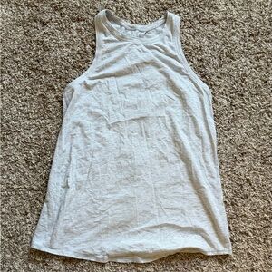 Lululemon All Tied Up Tank Top – Light Heathered Grey – Size 2